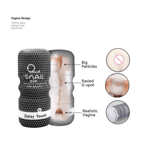 snail pleasure male masturbation cup snail pleasure male masturbation cup