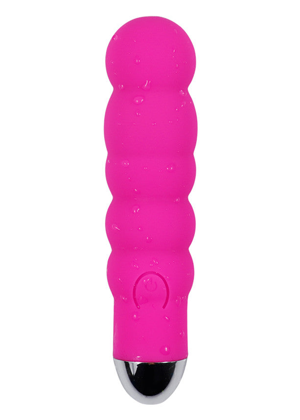 The Bubble Silicone Butt Plug Rechargeable Vibrator Adult