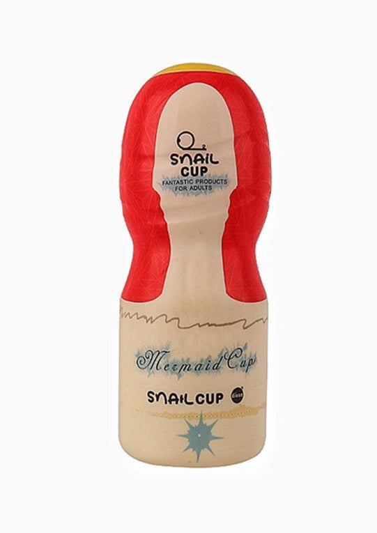 snail mermaid stroker cup